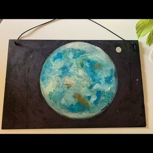 Earth and Luna Oil Painting